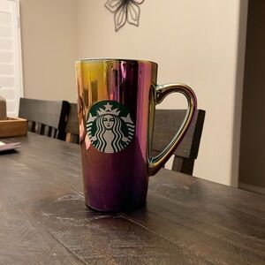 Starbucks oil slick tall mug!